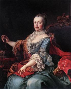Meytens Martin Van : Queen Maria Theresia